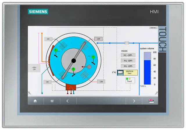 Panel HMI 6AV2124-0JC01-0AX0