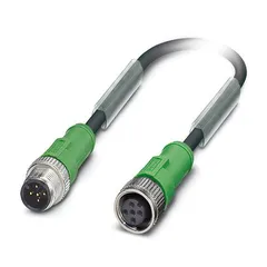 Kabel SAC-5P-M12MS/0,3-PVC/M12FS