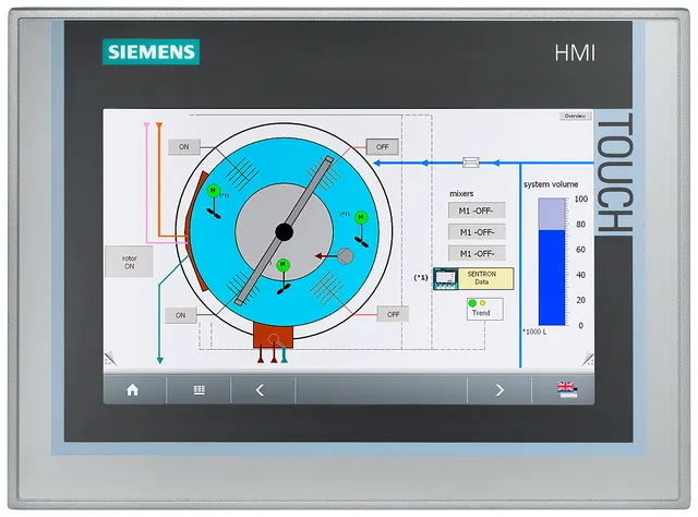 Panel HMI 6AV2124-0GC01-0AX0