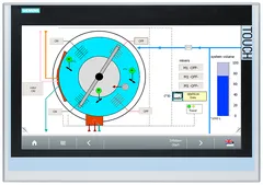 Panel HMI 6AV2124-0UC02-0AX1