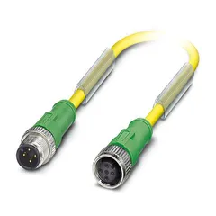 Kabel SAC-4P-M12MS/ 0,3-PUR/M12FS D